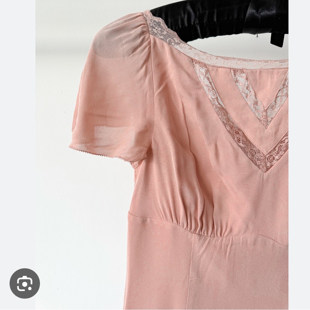 Reformation Malena Pink Mini Dress - Picture 8 of 8
